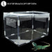 Clear Acrylic Vivarium Insect Breeding Enclosure for Reptile Companions