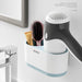 Space-Saving Wall-Mounted Hair Tool Organizer with Moisture Control