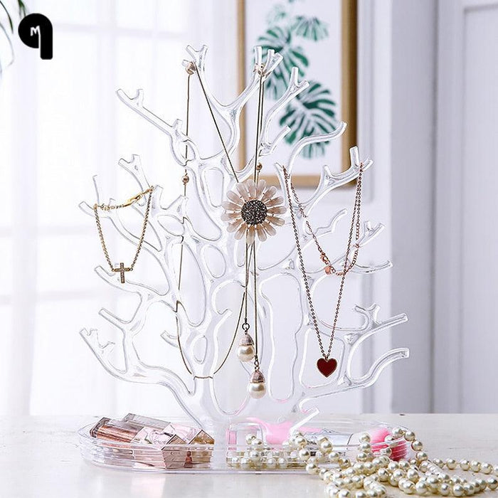 Elegant Antler-Inspired Jewelry Organizer - Chic Display for Your Treasured Accessories