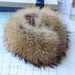 Elegant Fox Fur Ring Scarf with Magnetic Closure - Luxury Winter Accessory for Women