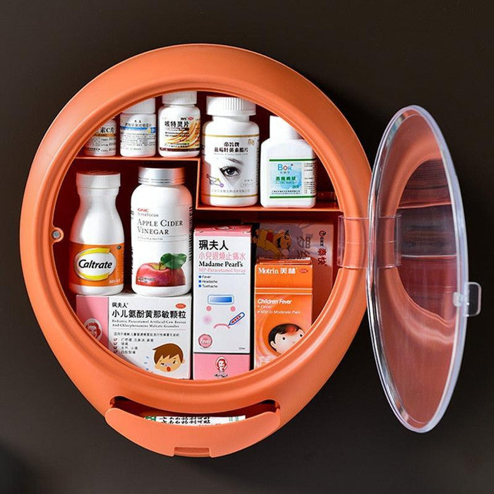 Wall-Mounted Medical Supply Organizer for Emergency Preparedness