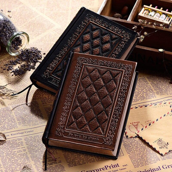 Luxurious European-Inspired PU Leather Journal for Creative Expression