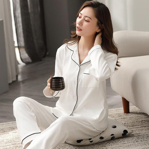 Spring Blossom Cotton Lounge Set for Women