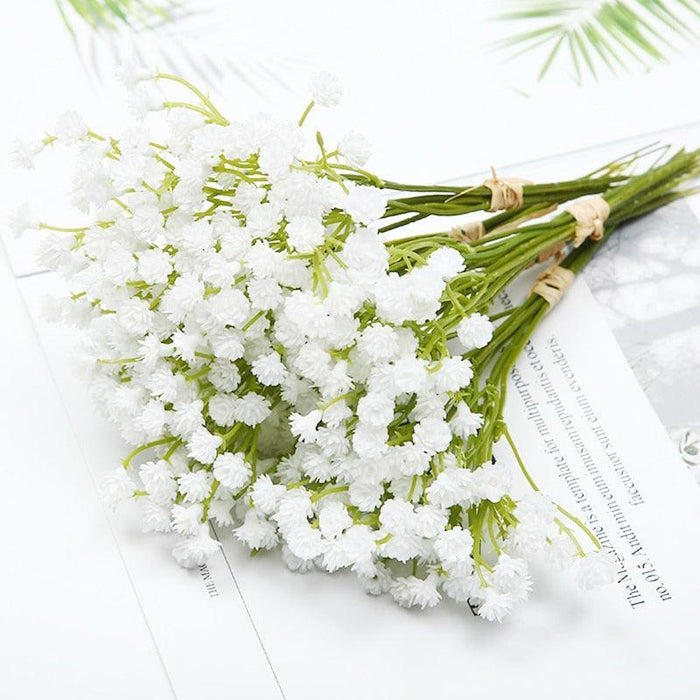 Charming Handcrafted Artificial Baby's Breath Floral Arrangement - Lifelike Gypsophila Bloom Collection