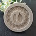 Resin Cake DIY Silicone Mold with Rosette Leaves and Picture Frame Designs for Artisanal Baking