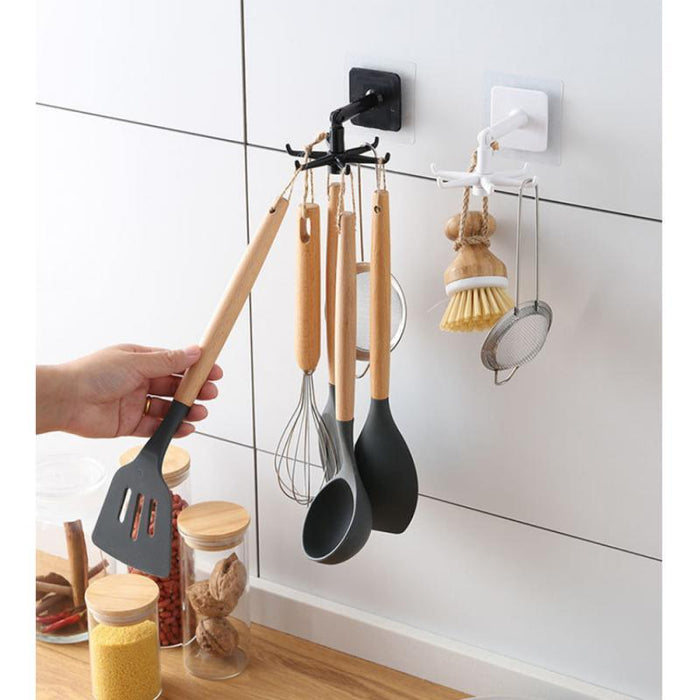 Ultimate 360-Degree Rotating Hook Storage System for Exceptional Space Management