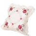 Chic Floral Embroidered Cushion Cover