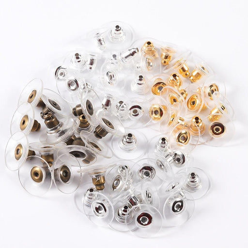 500 Rubber Earring Backs: Secure and Comfortable Jewelry Making Essentials