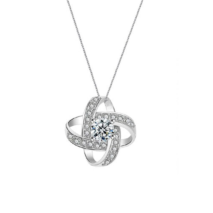 Timeless Heart Knot Necklace: A Symbol of Everlasting Love and Commitment