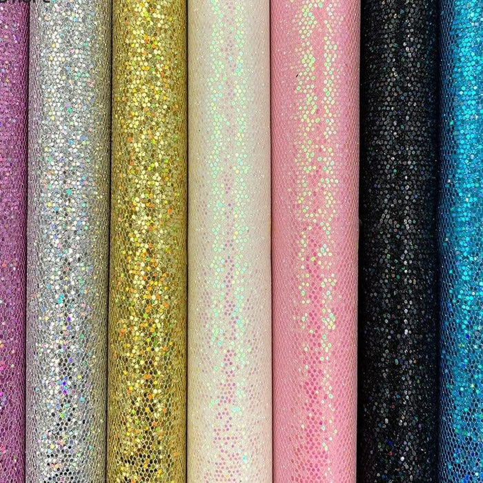 Sparkling Glamour Fabric Craft Kit: 7-Piece Shimmering Arts Set for Creative Expression