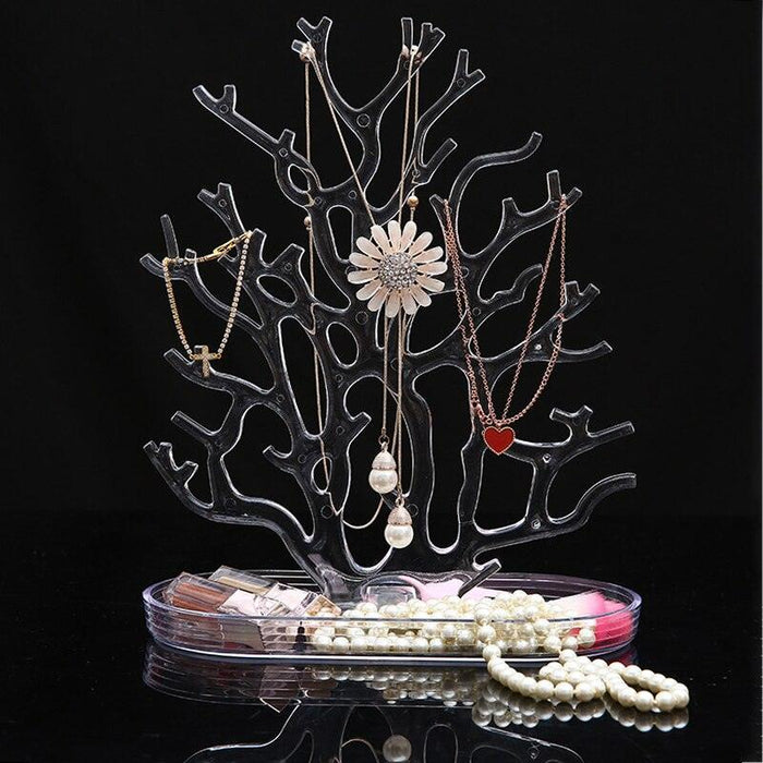 Elegant Antler-Inspired Jewelry Organizer - Chic Display for Your Treasured Accessories