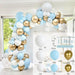 Elegant Blue Macaron Balloon Arch Kit - Transform Your Celebrations with Luxurious Style