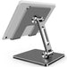 Adjustable Ergonomic Metal Stand for Phones and Tablets - Optimize Your Device Interaction