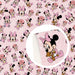 Elegant Minnie Mouse Faux Leather Crafting Sheet - Transform Your Projects