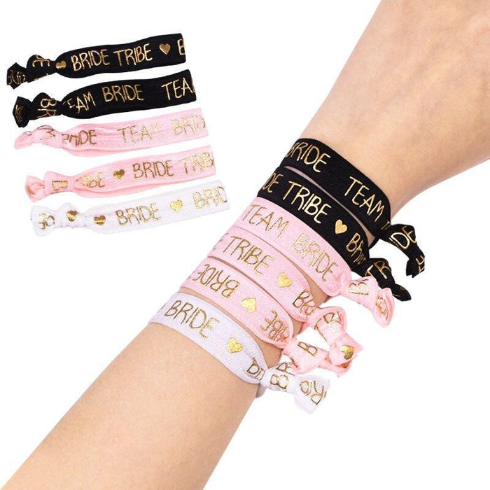 Elegant Unity: Bachelorette Bracelet Set (6/11pcs)