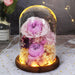 Timeless Blossom - Captivating Rose Preserved in Glass Dome