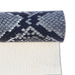 Exotic Python Pattern Vegan Leather Roll for Creative Handmade Accessories