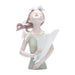 Elegant Butterfly Girl Sculpture Resin Vase - Chic Home Accent Piece