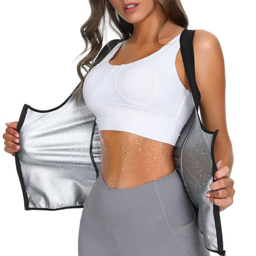 Women’s Sculpting Sauna Compression Workout Top