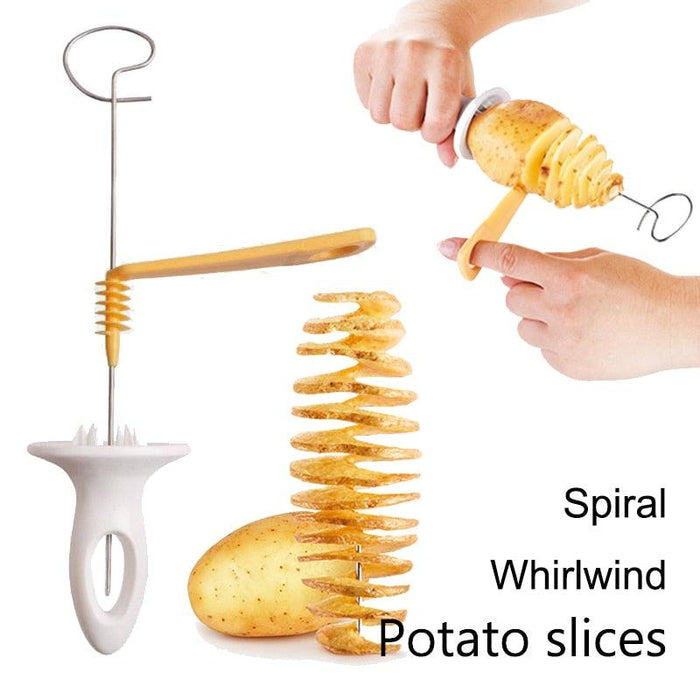 Veggie Twister Pro: Ultimate Spiral Slicer Set for Artistic Culinary Delights