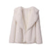 Elegant Creamy White Fur Jacket: The Ultimate Winter Fashion Statement