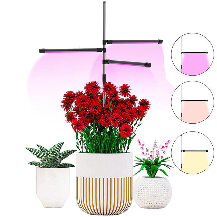 Advanced Spectrum-Control LED Grow Light System for Indoor Plants - Enhance Growth and Flowering