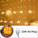 Celestial Dream LED Moon and Star String Lights for Whimsical Decor