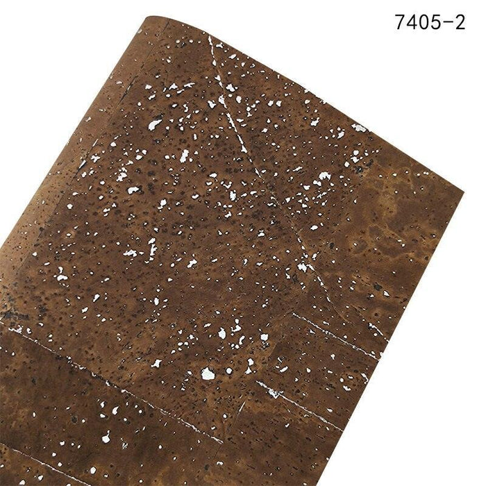 Exquisite Crafting Fabric Set: Synthetic Leather, PVC Vinyl & Cork - 0.7mm Thickness, 30x135cm