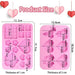 Heartfelt Silicone Mold Set for Creative Baking and Crafts