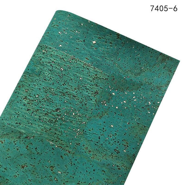 Exquisite Crafting Fabric Set: Synthetic Leather, PVC Vinyl & Cork - 0.7mm Thickness, 30x135cm