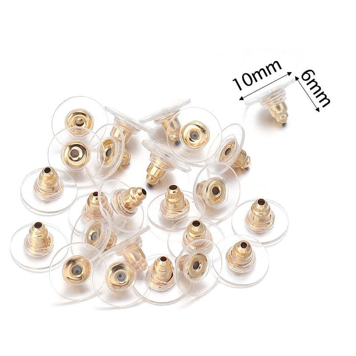 500 Rubber Earring Back Stoppers: Must-Have Supplies for Comfortable and Secure Jewelry Creations