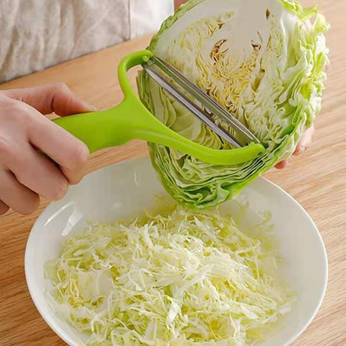 Versatile Stainless Steel 3-in-1 Peeling, Slicing, and Grating Tool for Effortless Meal Prep