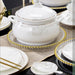 Exquisite 60-Piece Handcrafted Porcelain Dinnerware Set with Asian Charm