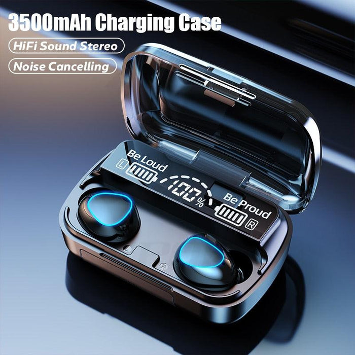 Active Lifestyle Wireless Earbuds Set with 3500mAh Charging Case