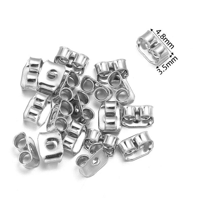 Rubber Ear Backs Stopper Stud Earring Back Supplies DIY Jewelry Make  Accessories