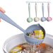 Versatile Long Handle 2-in-1 Spoon & Strainer Kitchen Utensil Set