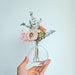 Pastoral Elegance: Handcrafted 25CM Natural Dried Flower Arrangement