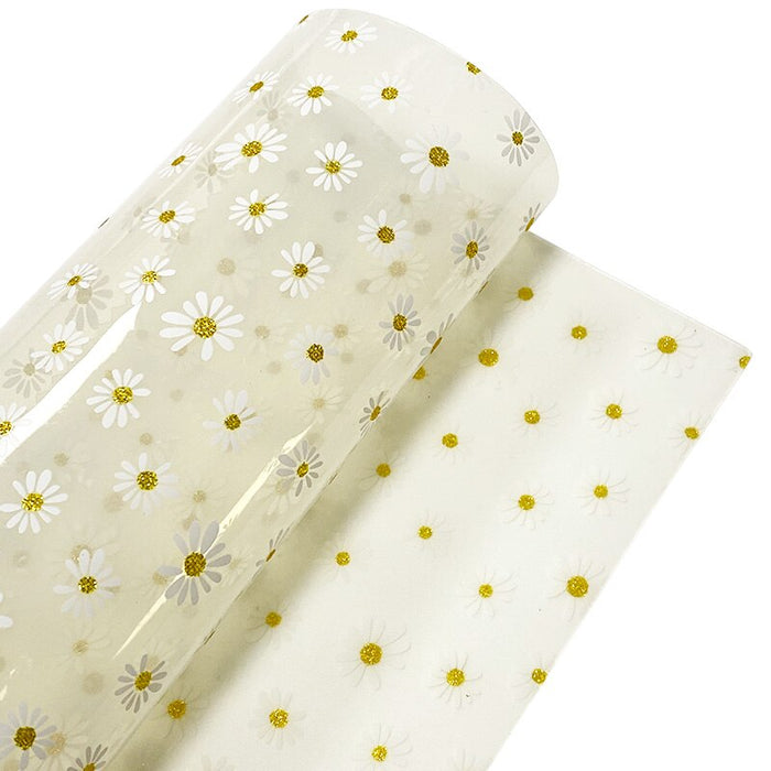 Floral PVC Film Fabric: Multifunctional Crafting and Home Decor Solution