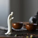 Tranquil Zen Monk Porcelain Statue