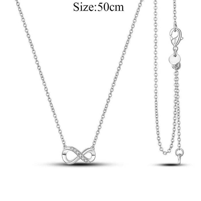 Chic Personalized 925 Silver O Pendant Necklace for Women - Minimalist Jewelry Must-Have