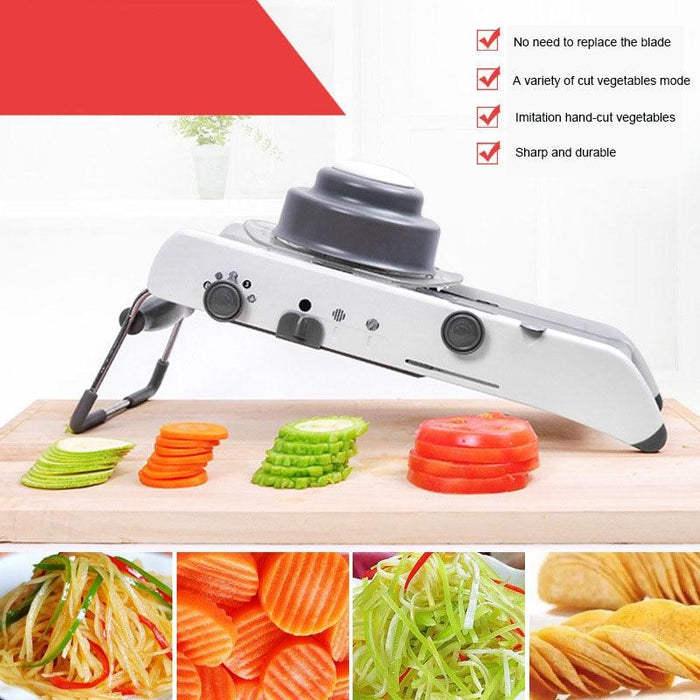 Culinary Master Veggie Prep Set with Stainless Steel Blades