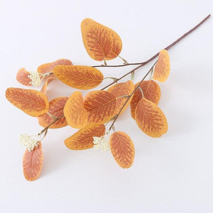 Luxurious Eucalyptus and Fruit Accent Branch - Exquisite Home Decor