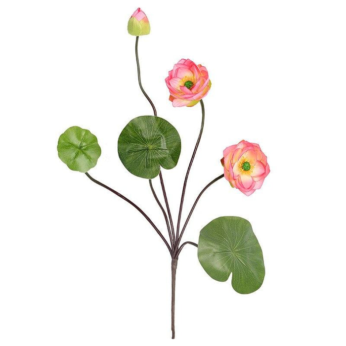 Elegant Silk Lotus Blooms - Timeless Artificial Floral Decor