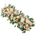 Silk Rose Charm: Exquisite Handmade Floral Wall Decor Set for Timeless Beauty