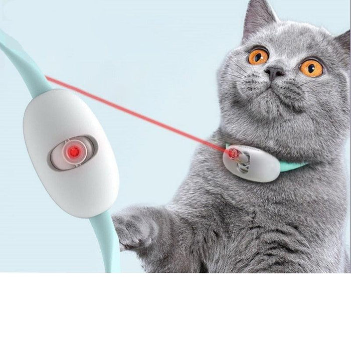 Smart Robotic Interactive Feather Teaser for Cats with USB Rechargeable Sensor Technology