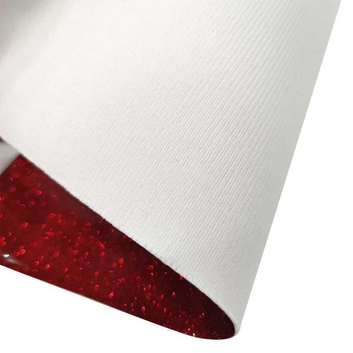 Glamorous Sparkle PU Faux Leather Craft Sheet with Mirror Finish