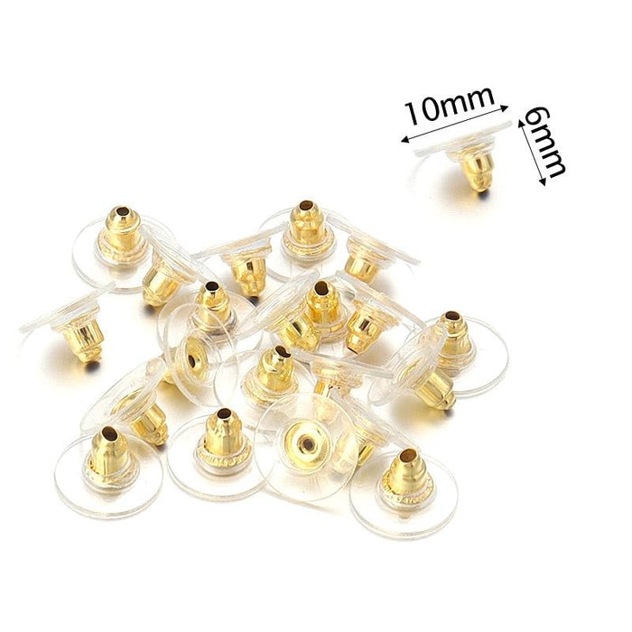 500 Rubber Earring Back Stoppers: Must-Have Supplies for Comfortable and Secure Jewelry Creations