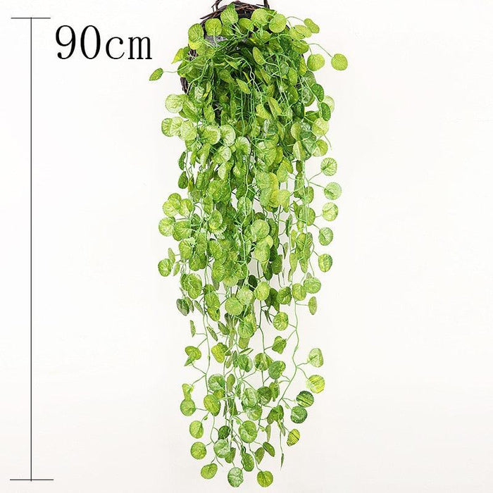 Lifelike Hanging Floral Arrangement for Home and Garden Decor