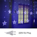 Twinkling LED Star Lamp Curtain Garland Fairy String Lights for Magical Festive Ambiance