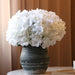 Blue Hydrangea Silk Floral Centerpiece - Large Blooms Arrangement for Elegant Home Decor
